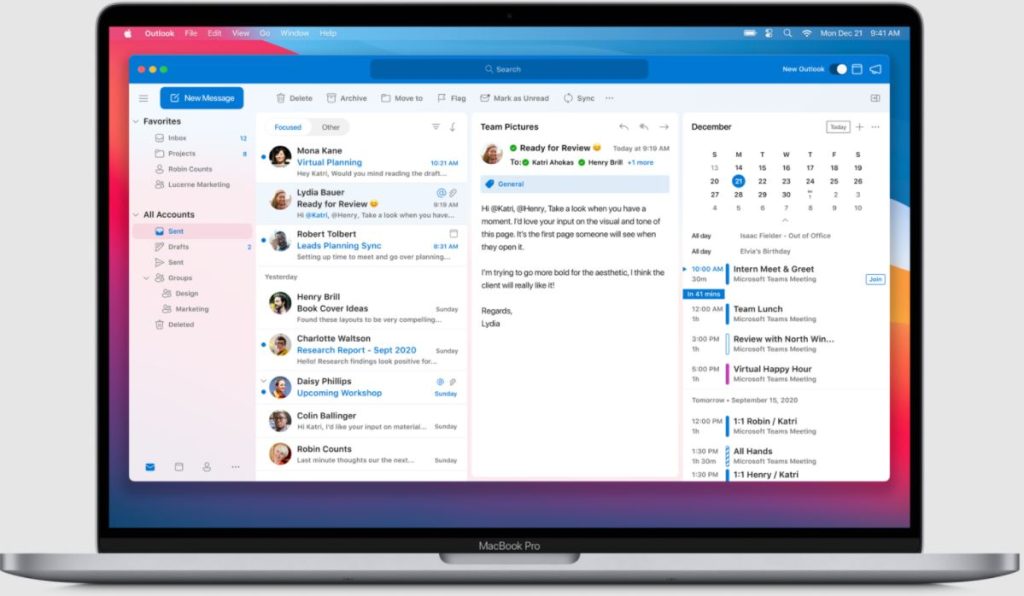 05 ưu điểm khi biết cách cài mail công ty vào Outlook 365