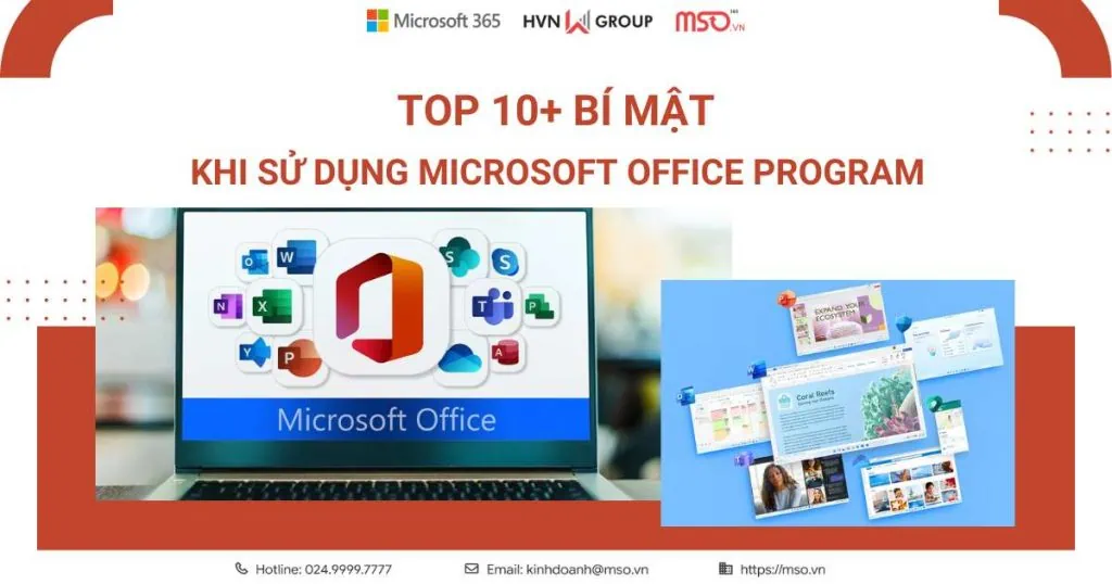 10 bí mật microsoft office program