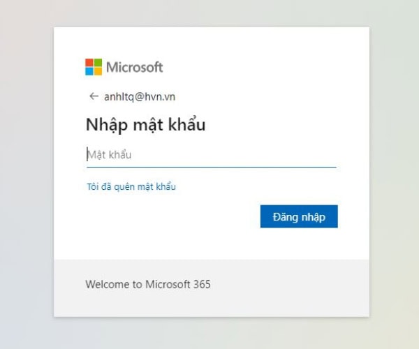 Nhập mật khẩu