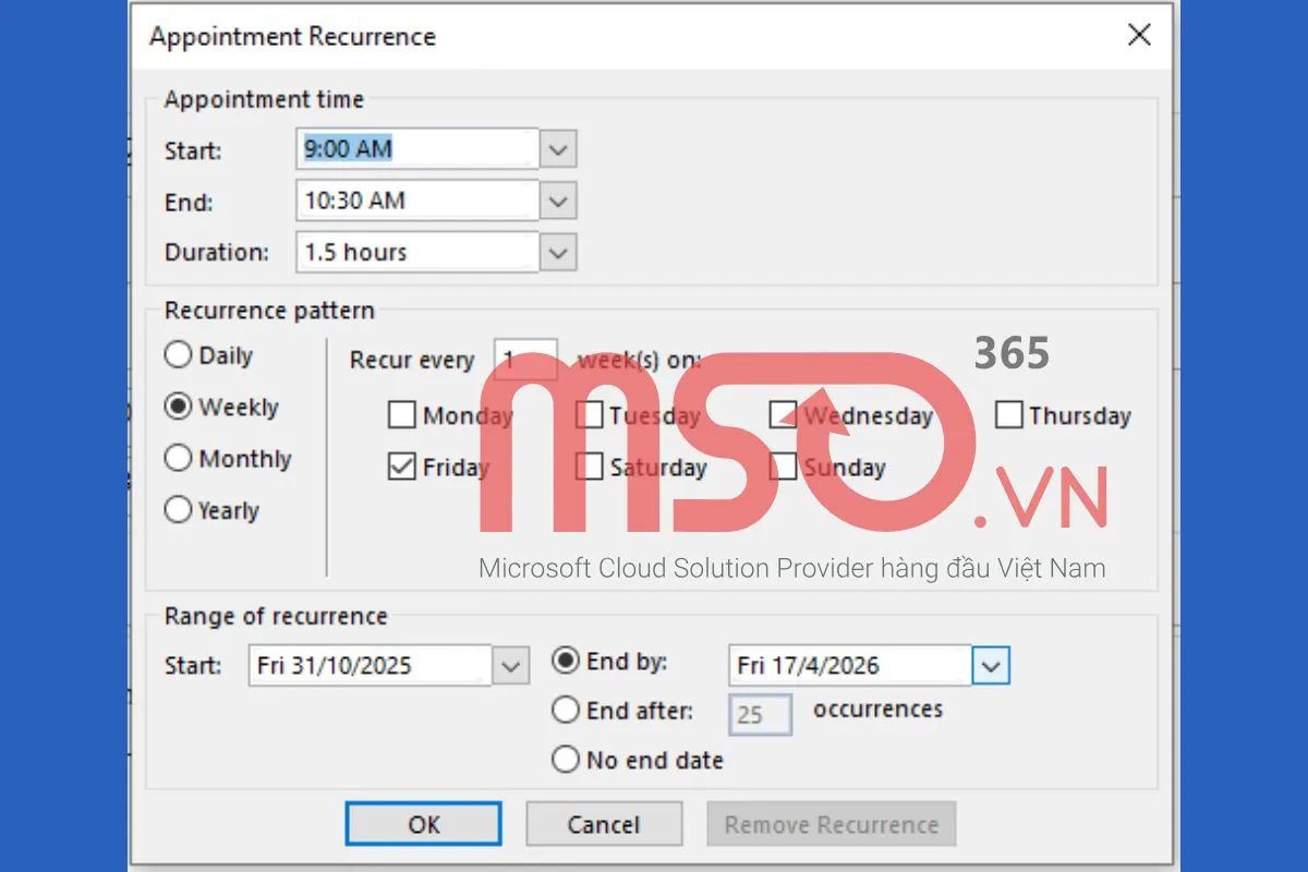 Hướng dẫn cách tạo calendar trong Outlook chi tiết, từ A - Z