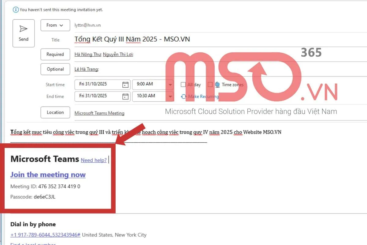 Hướng dẫn cách tạo calendar trong Outlook chi tiết, từ A - Z