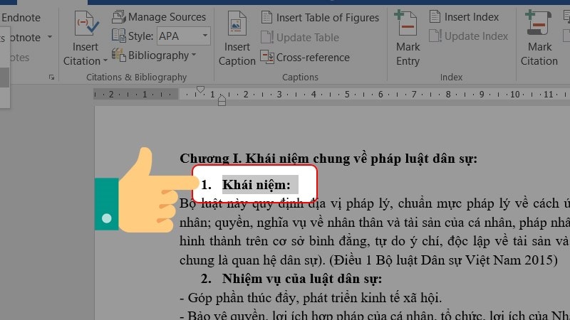 Cách tạo mục lục trong Word 2010, 2013, 2016, 2019