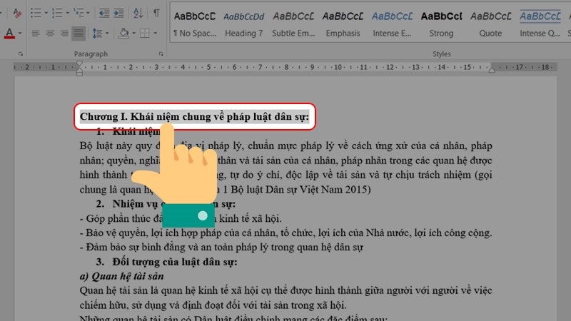 Cách làm mục lục trong Word 2019, 2016, 2013, 2010