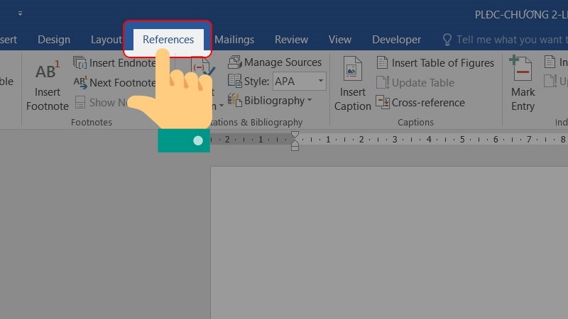 Hướng dẫn làm mục lục trong Word 2019, 2020
