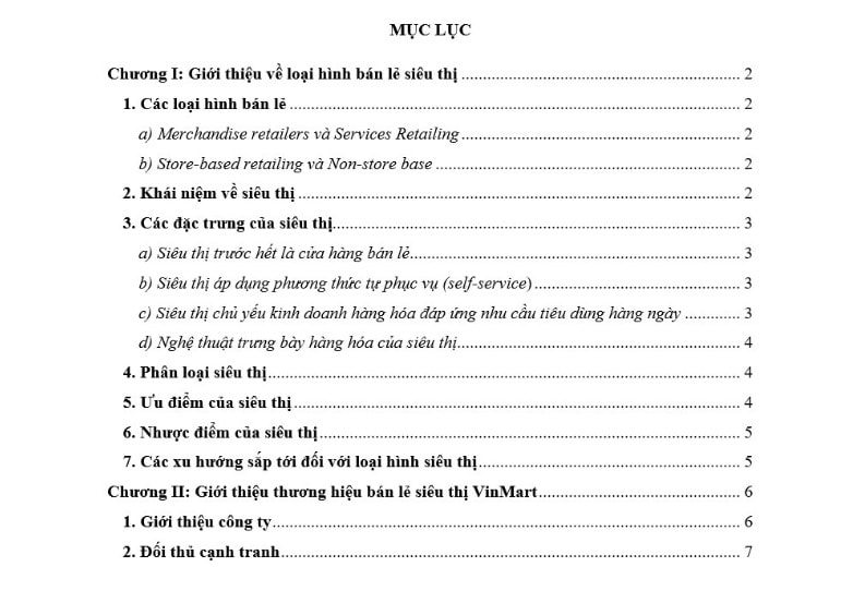 Hướng dẫn cách tạo mục lục trong Word Office 365
