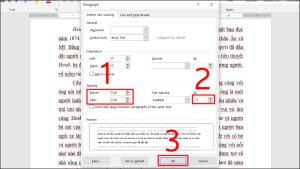 Hướng dẫn cách giãn dòng trong Word 2019