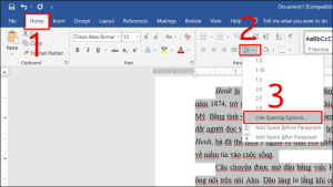 Hướng dẫn cách giãn dòng trong Word 2019