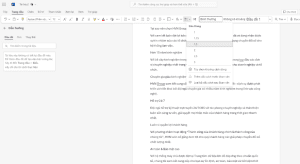 Giãn dòng trong Word Office 365
