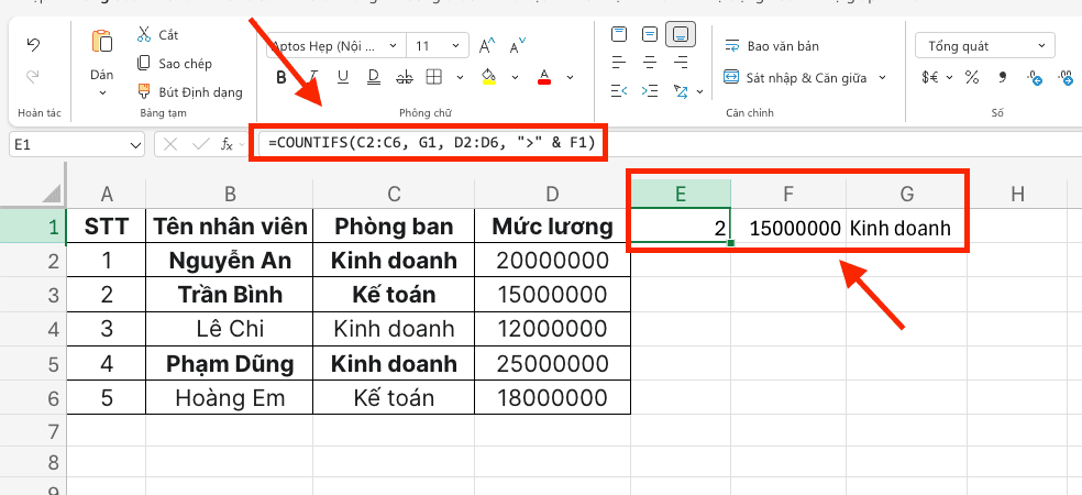 Quy tắc nối chuỗi bằng dấu &.