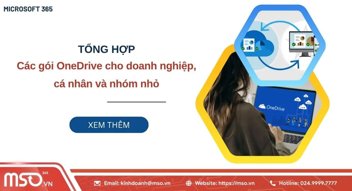 gói onedrive cho doanh nghiệp