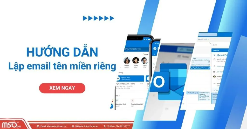 lập email tên miền riêng