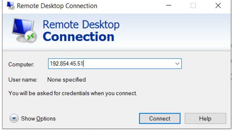 copy địa chỉ IP tại mục IPv4 Address