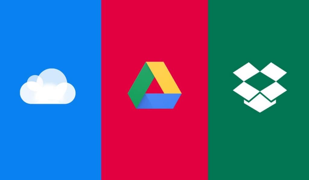 so sánh giữa onedrive, google drive với dropbox