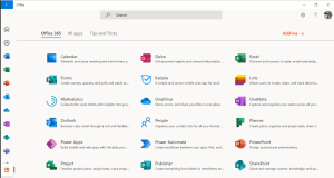 Khởi chạy Microsoft 365