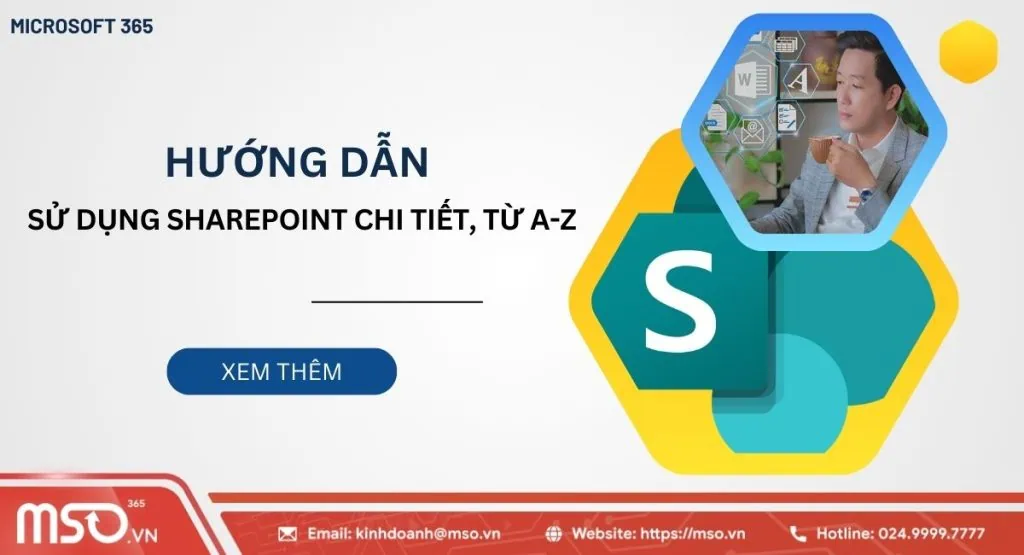 sử dụng sharepoint