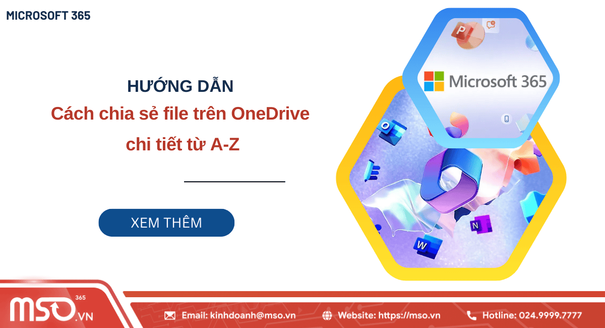cách chia sẻ file trên Onedrive