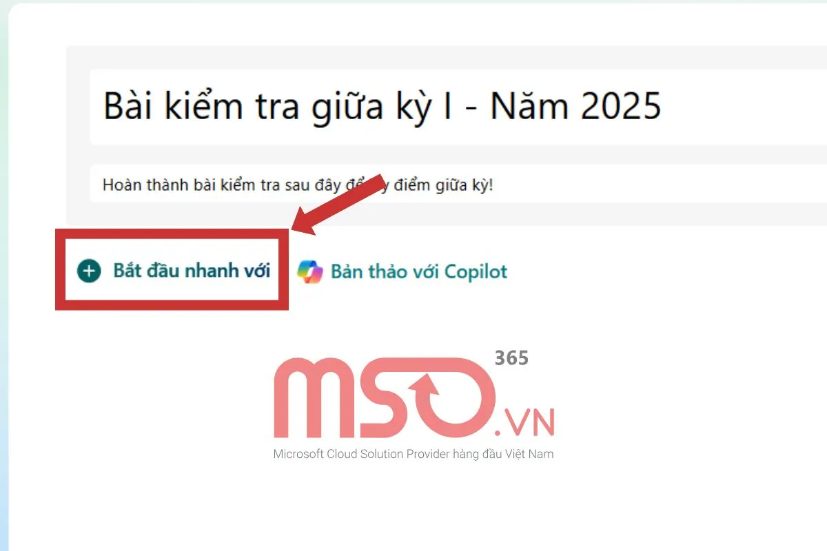 Hướng dẫn cách tạo khảo sát trên Microsoft Forms