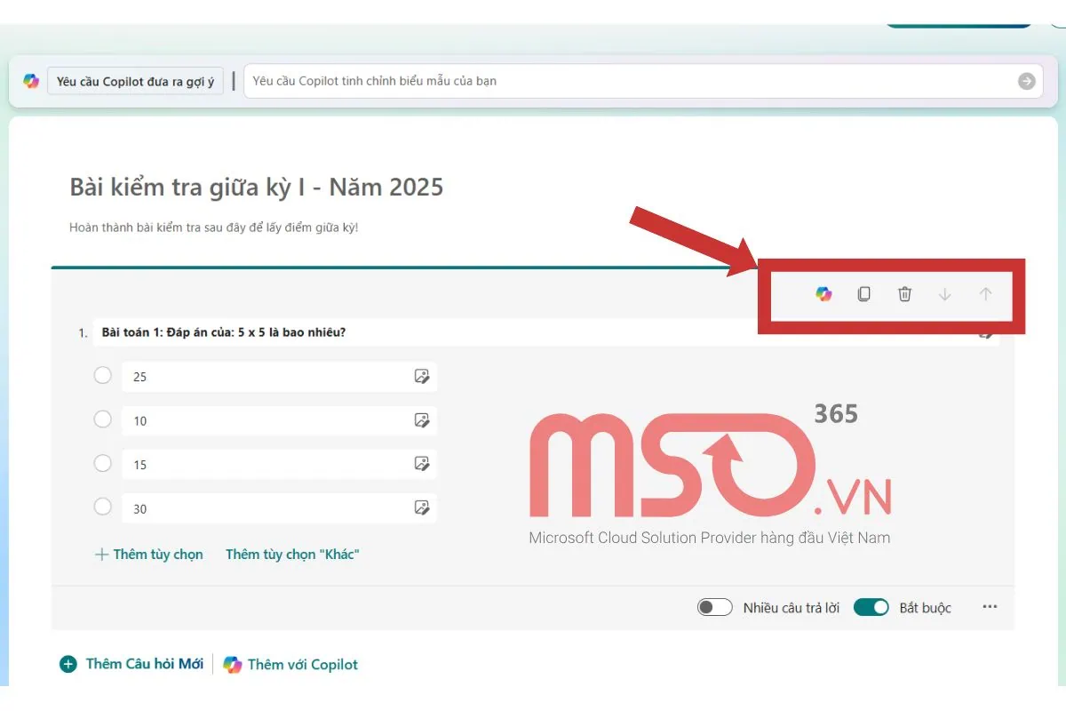 Hướng dẫn cách tạo khảo sát trên Microsoft Forms