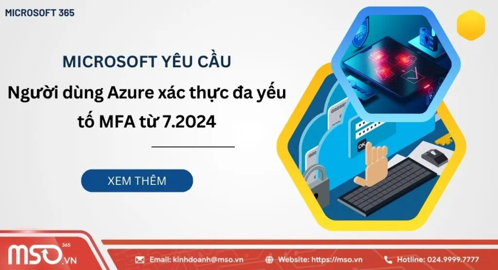 Người dùng azure phải xác thực đa yếu tố