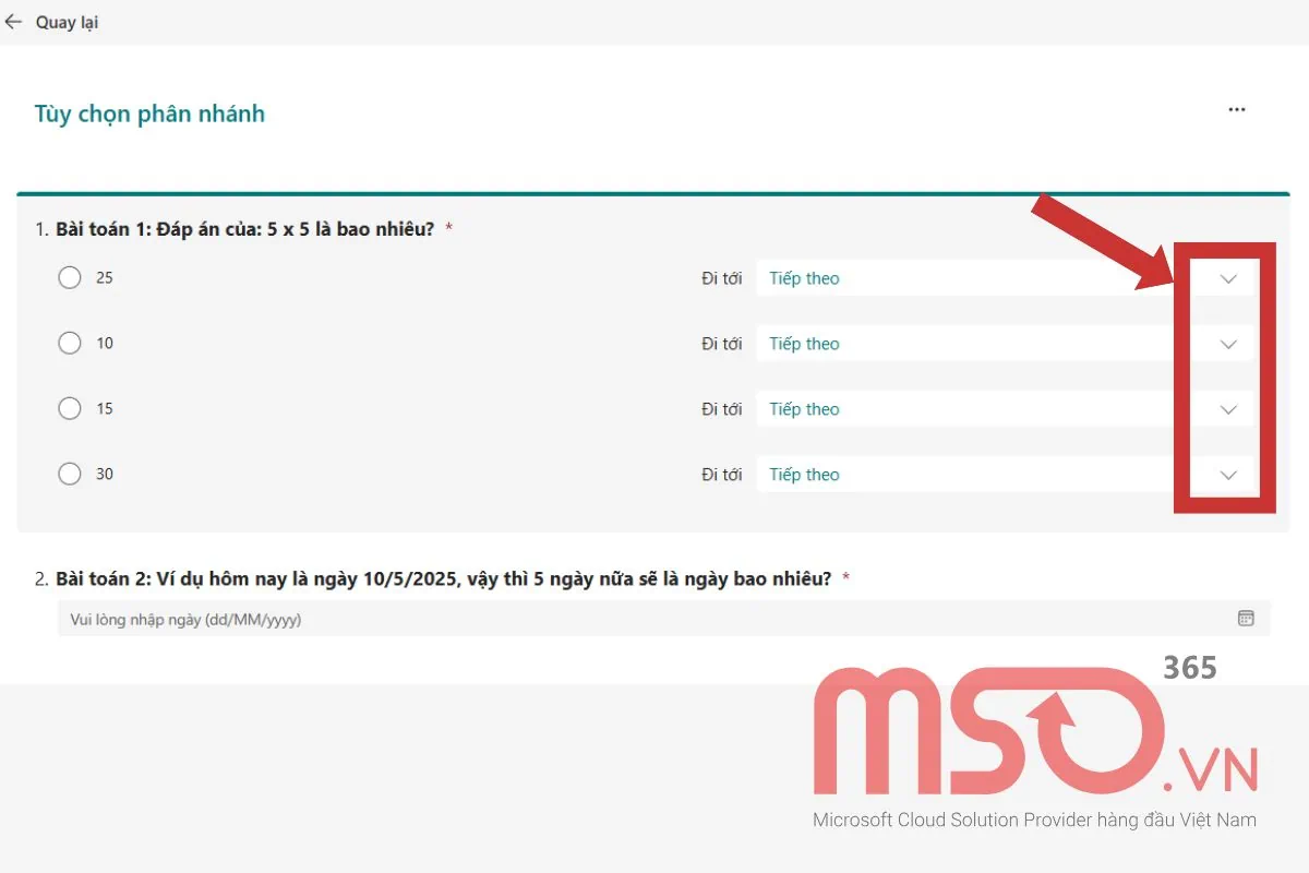 Hướng dẫn cách sử dụng Microsoft Forms