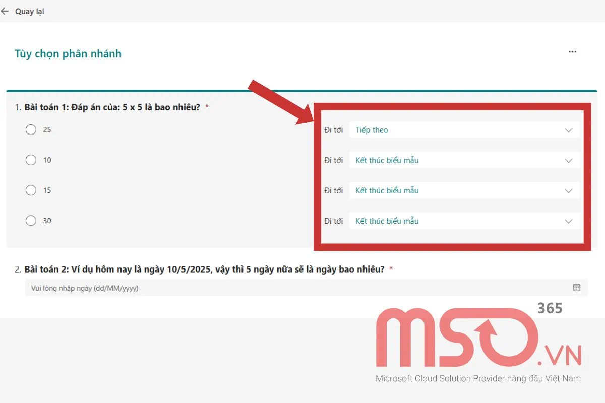 Hướng dẫn cách sử dụng Microsoft Forms