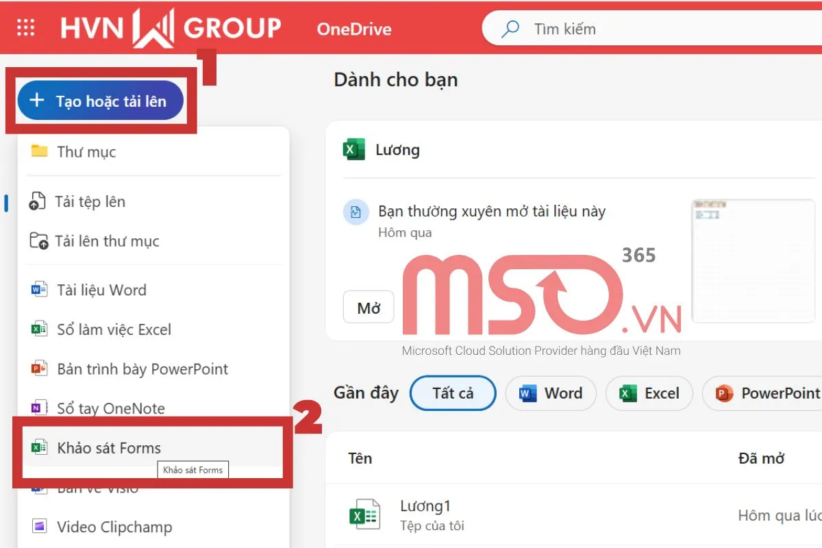 Hướng dẫn cách sử dụng Microsoft Forms