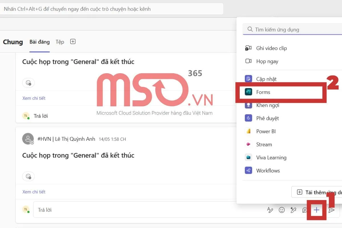 Hướng dẫn cách sử dụng Microsoft Forms