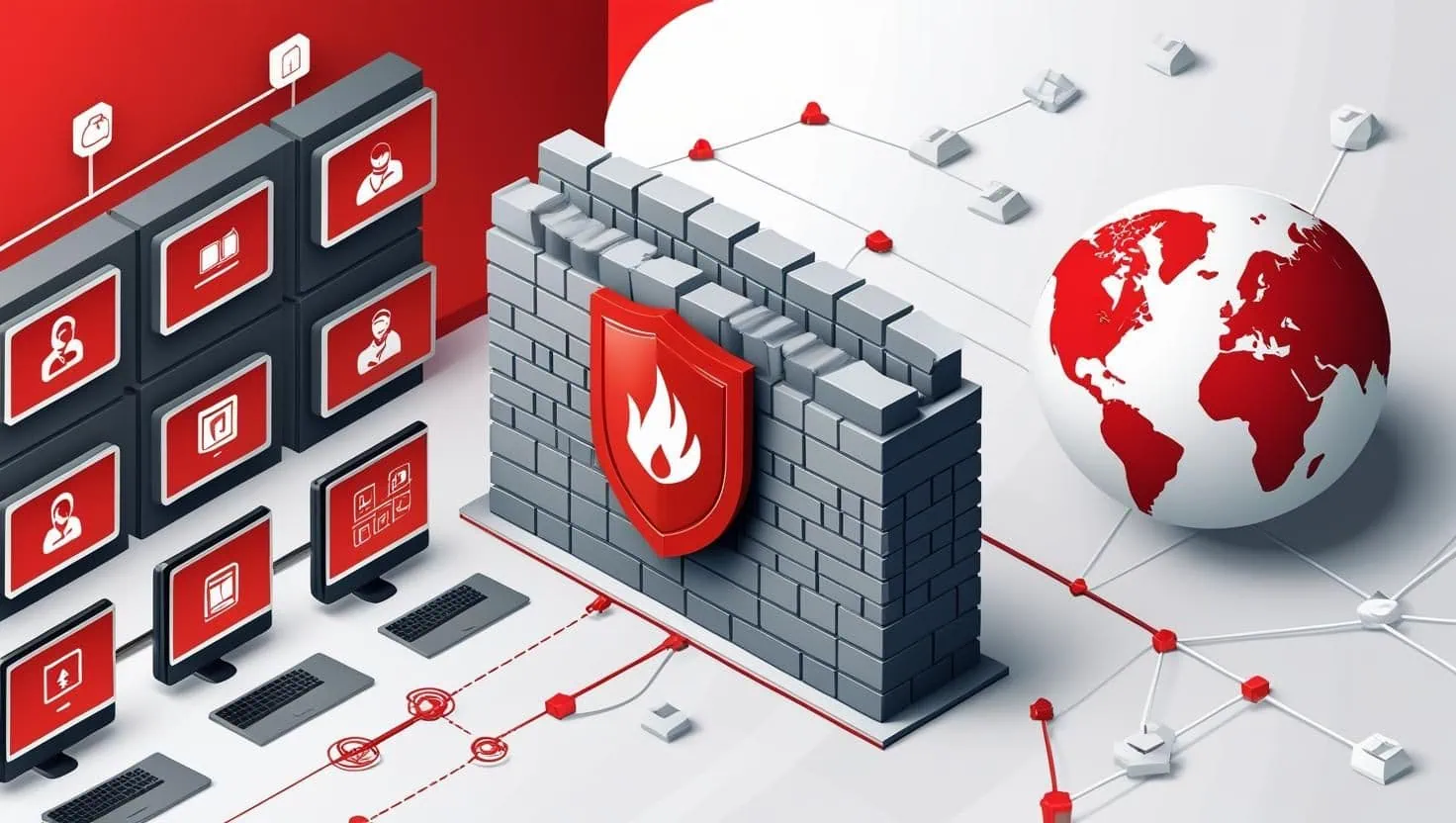So sánh Endpoint Security với tường lửa (Firewall) và các lớp bảo vệ khác