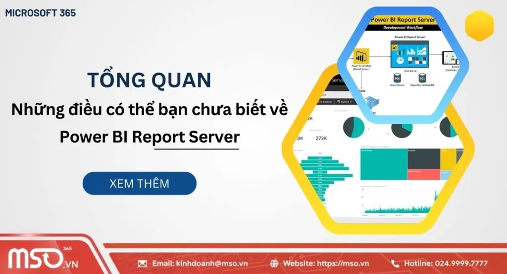 Tổng quan về Power Bi Server report