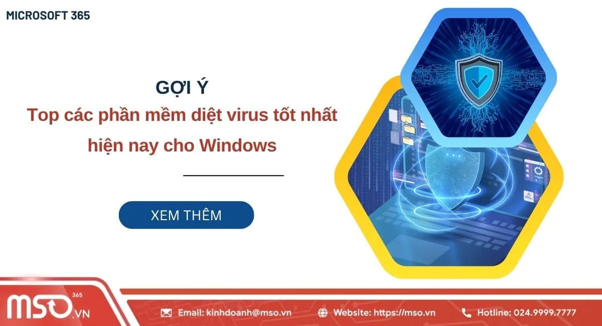 các phần mềm diệt virus tốt nhất