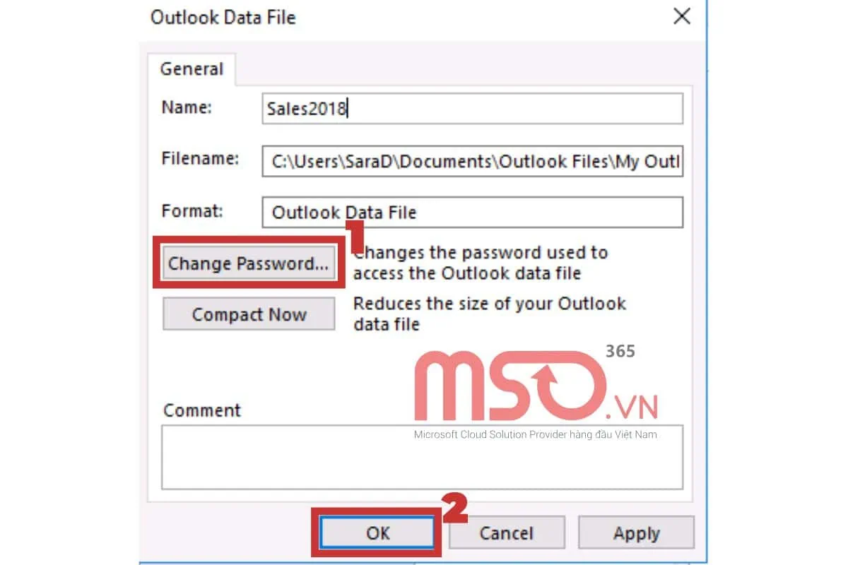 Các cách đổi mật khẩu Outlook trên máy tính đơn giản nhất