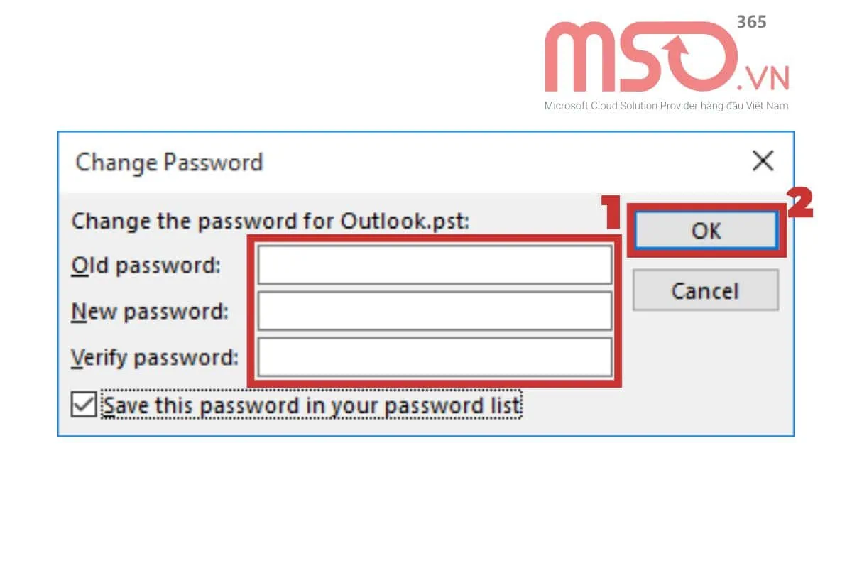 Các cách đổi mật khẩu Outlook trên máy tính đơn giản nhất