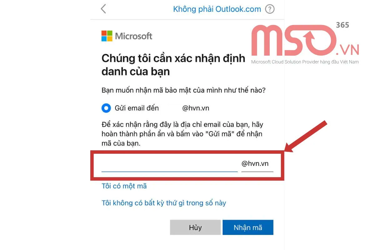 Cách thay đổi mật khẩu Outlook trên điện thoại