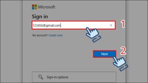 Đăng nhập vào ứng dụng MS Sway