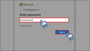 Đăng nhập vào ứng dụng MS Sway