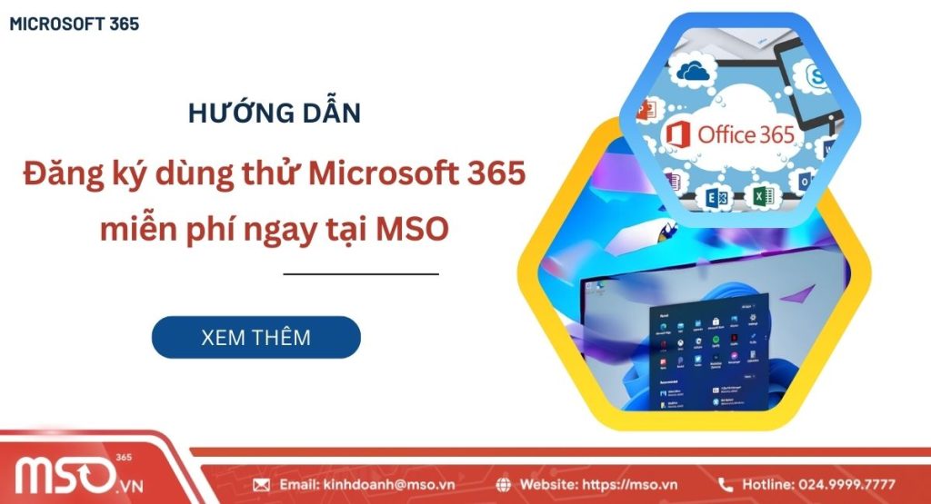 đăng ký dùng thử microsoft 365 miễn phí