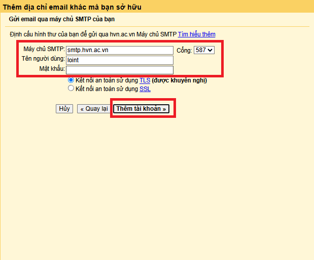 Cách cấu hình SMTP Gmail hiệu quả
