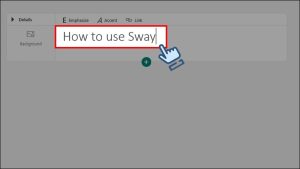 Nhập tiêu đề cho Sway