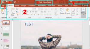Cấu trúc của một trang Powerpoint