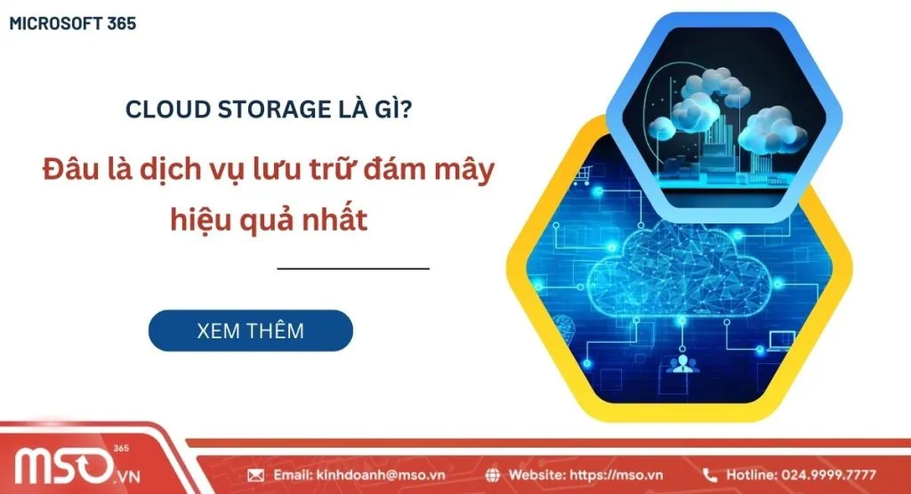 cloud storage là gì