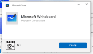 Hướng dẫn tải và cài đặt ứng dụng Microsoft Whiteboard