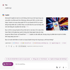 Hướng dẫn sử dụng Microsoft Copilot AI