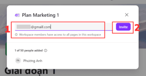 Chia sẻ Loop Workspace