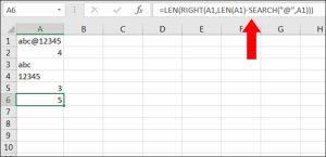 Các hàm đếm ký tự trong Excel