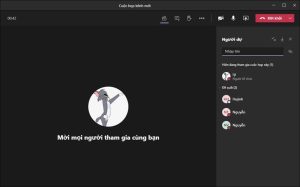 Cách tổ chức họp trực tuyến trên Microsoft Teams