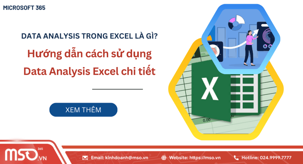 Data analysis trong excel