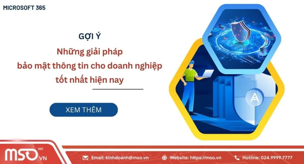 Giải pháp bảo mật thông tin doanh nghiệp