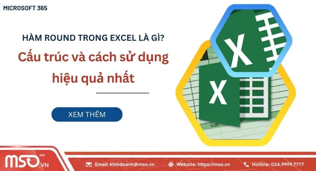 Hàm round trong excel là gì