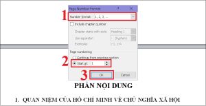 Cách đánh số trang trong phần mềm Word