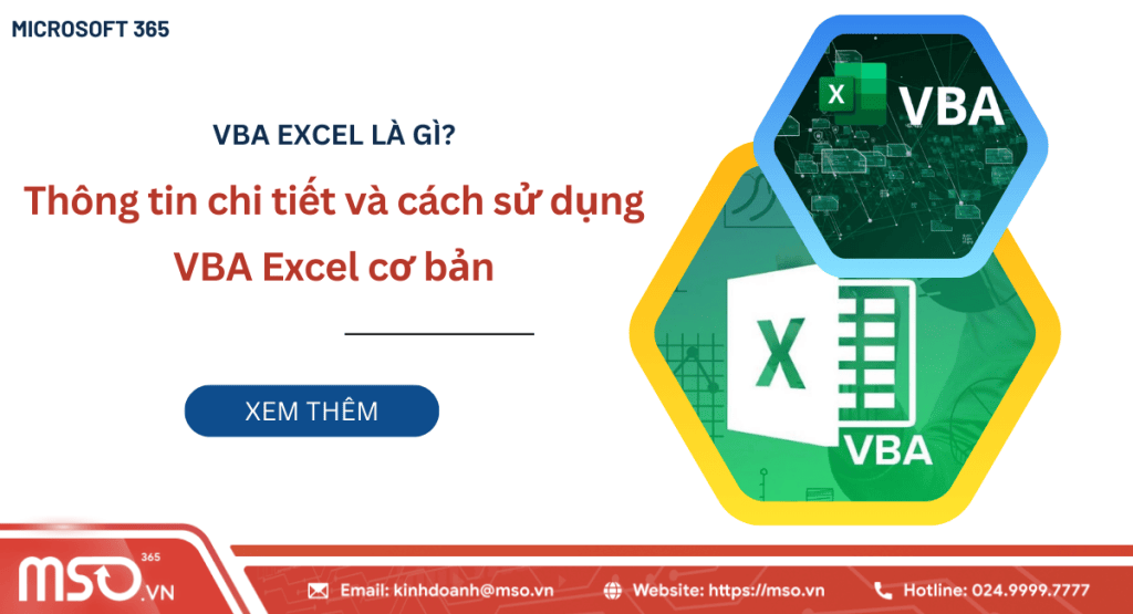 VBA EXCEL là gì
